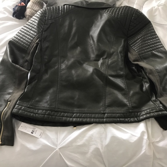 new york and company leather jacket - Picture 3 of 4
